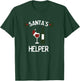 Funny Santa's Helper Christmas for Wine Lovers T-Shirt - T-Shirt | Forest
