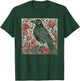 Folk Art Crow T-Shirt - T-Shirt | Forest