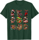 Dachshund Dogs Christmas Merry Woofmas Xmas For Dog Lover Men Women Kids T-Shirt - T-Shirt | Forest