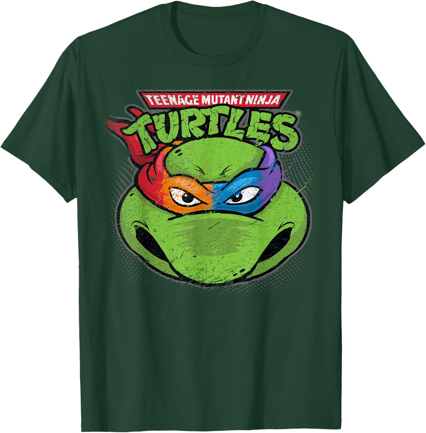 Teenage Mutant Ninja Turtles Multicolored bandana T-Shirt - T-Shirt | Forest