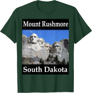 Yellow House Outlet: Mount Rushmore T-Shirt - T-Shirt | Forest