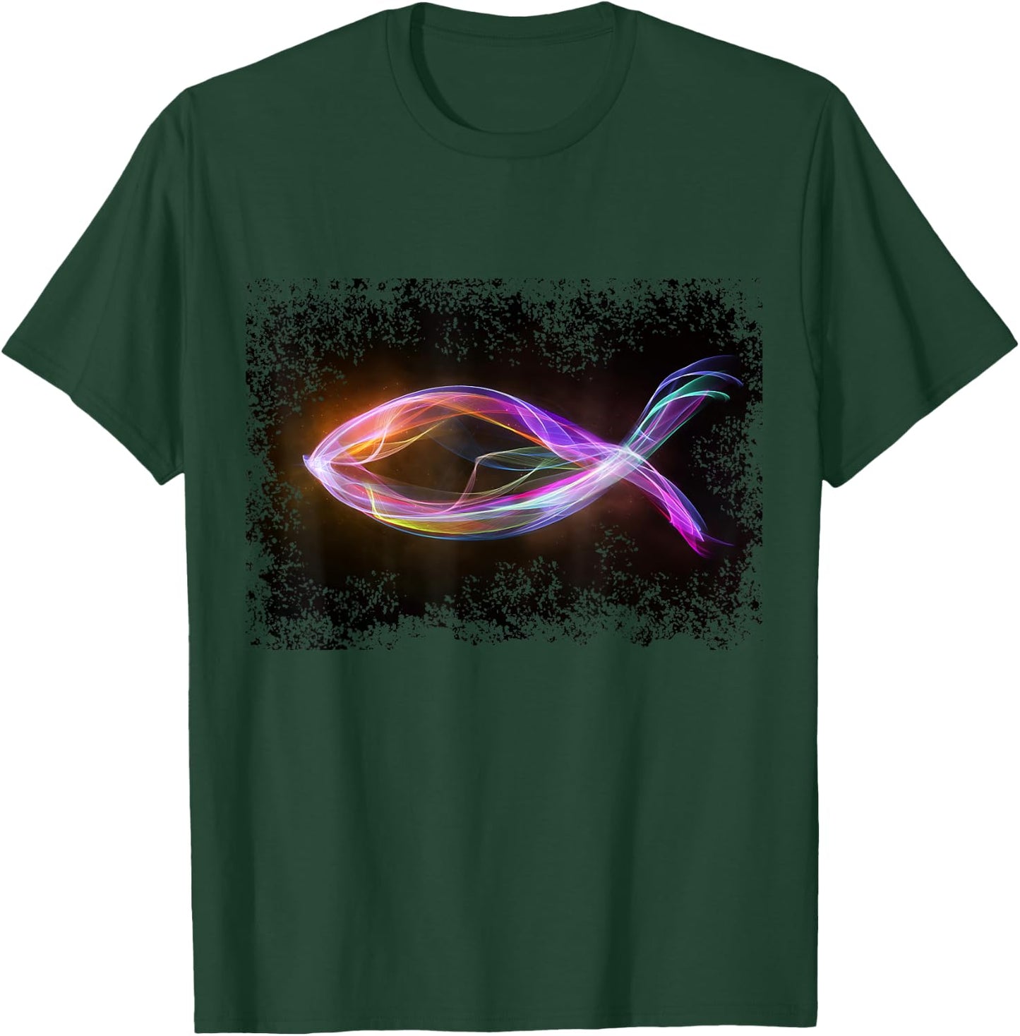 Christian Fish T Shirt T-Shirt - T-Shirt | Forest