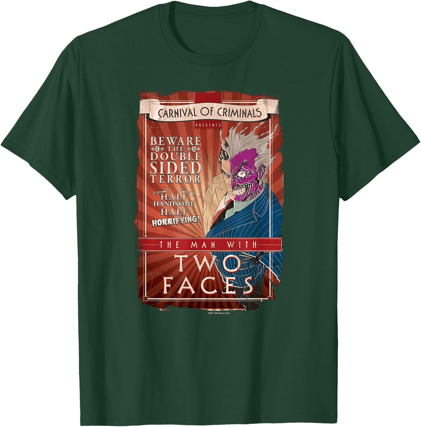 Batman Two-Faces T Shirt T-Shirt - T-Shirt | Forest