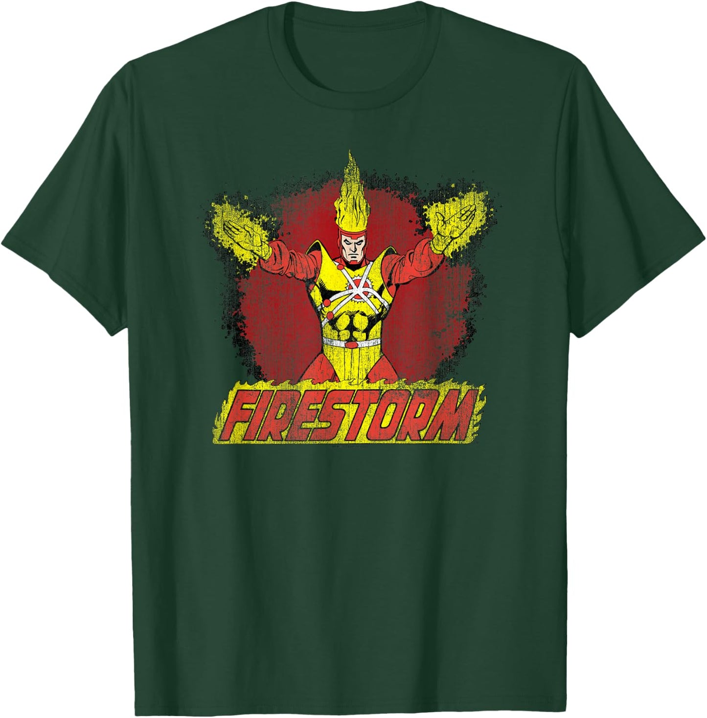 Justice League Firestorm Ring of Fire T-Shirt - T-Shirt | Forest
