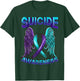 Suicide Awareness Ribbon With Wings Suicide Survivor T-Shirt - T-Shirt | Forest