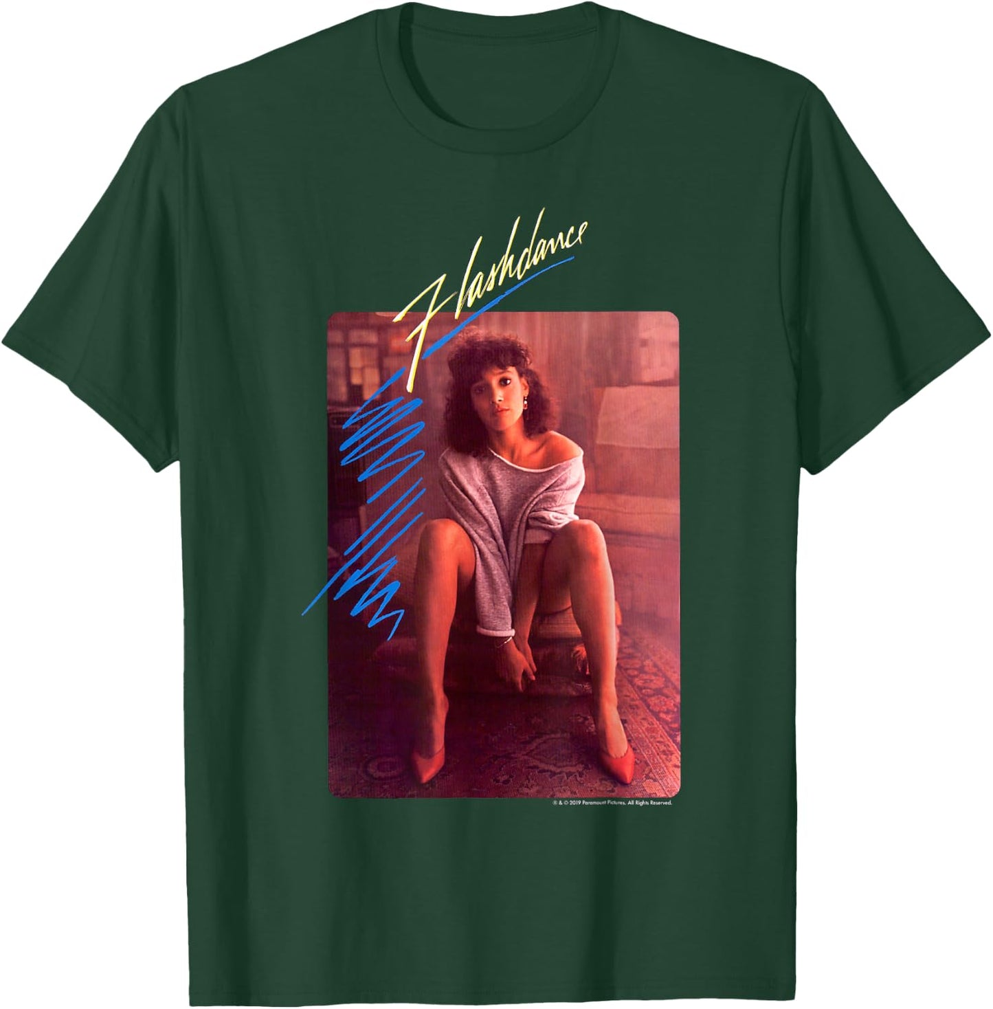Flashdance Alex Owens Classic Poster T-Shirt - T-Shirt | Forest