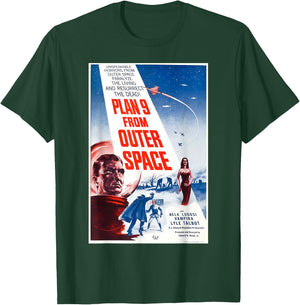 Plan 9 From Outer Space Vintage Poster T-Shirt - T-Shirt | Forest