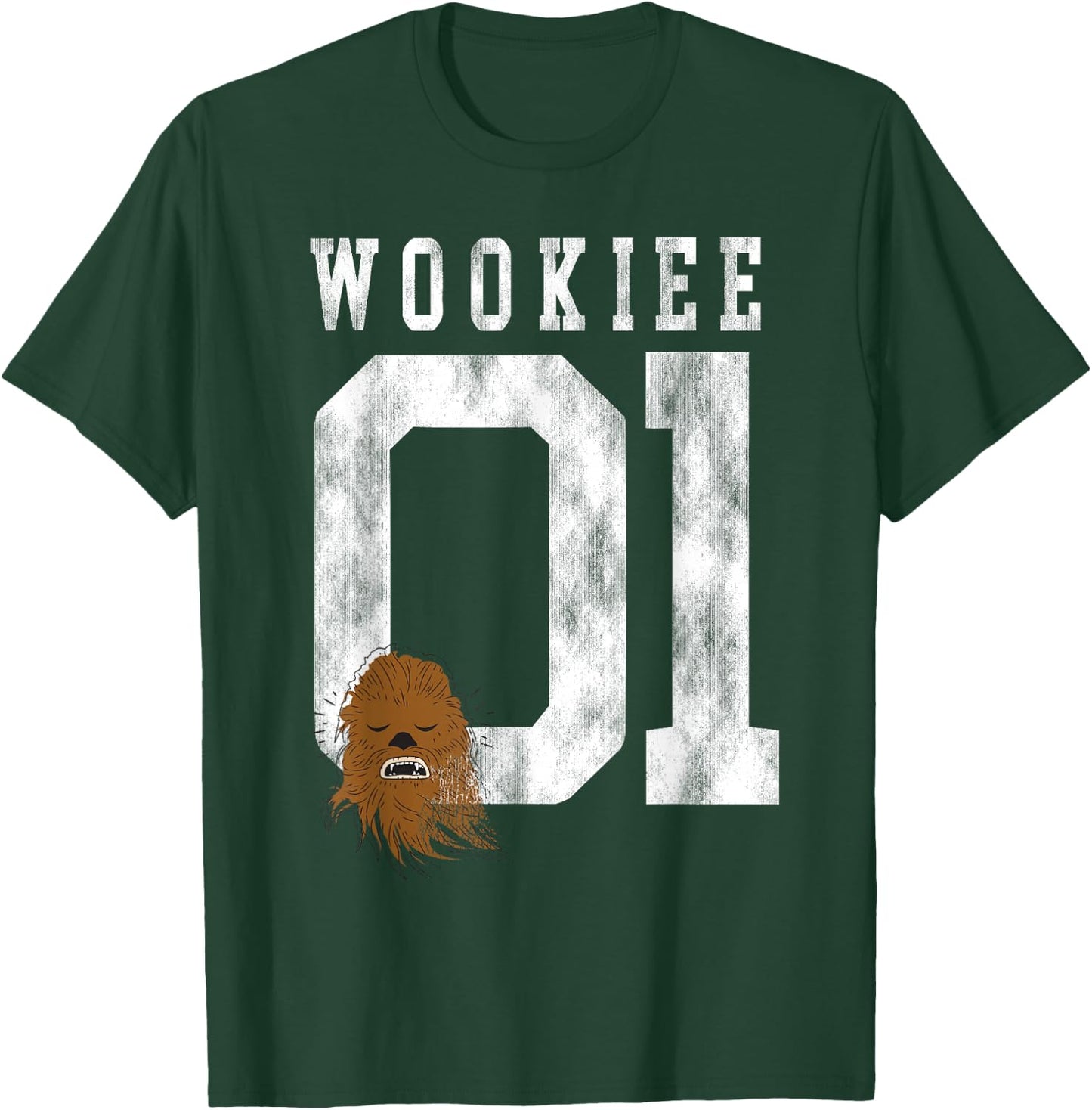Star Wars Chewbacca Chewie Wookie Jersey T-Shirt - T-Shirt | Forest