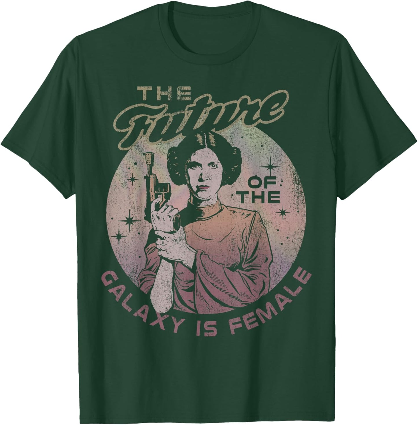 Star Wars Princess Leia The Future Of The Galaxy Is Female T-Shirt - T-Shirt | Forest