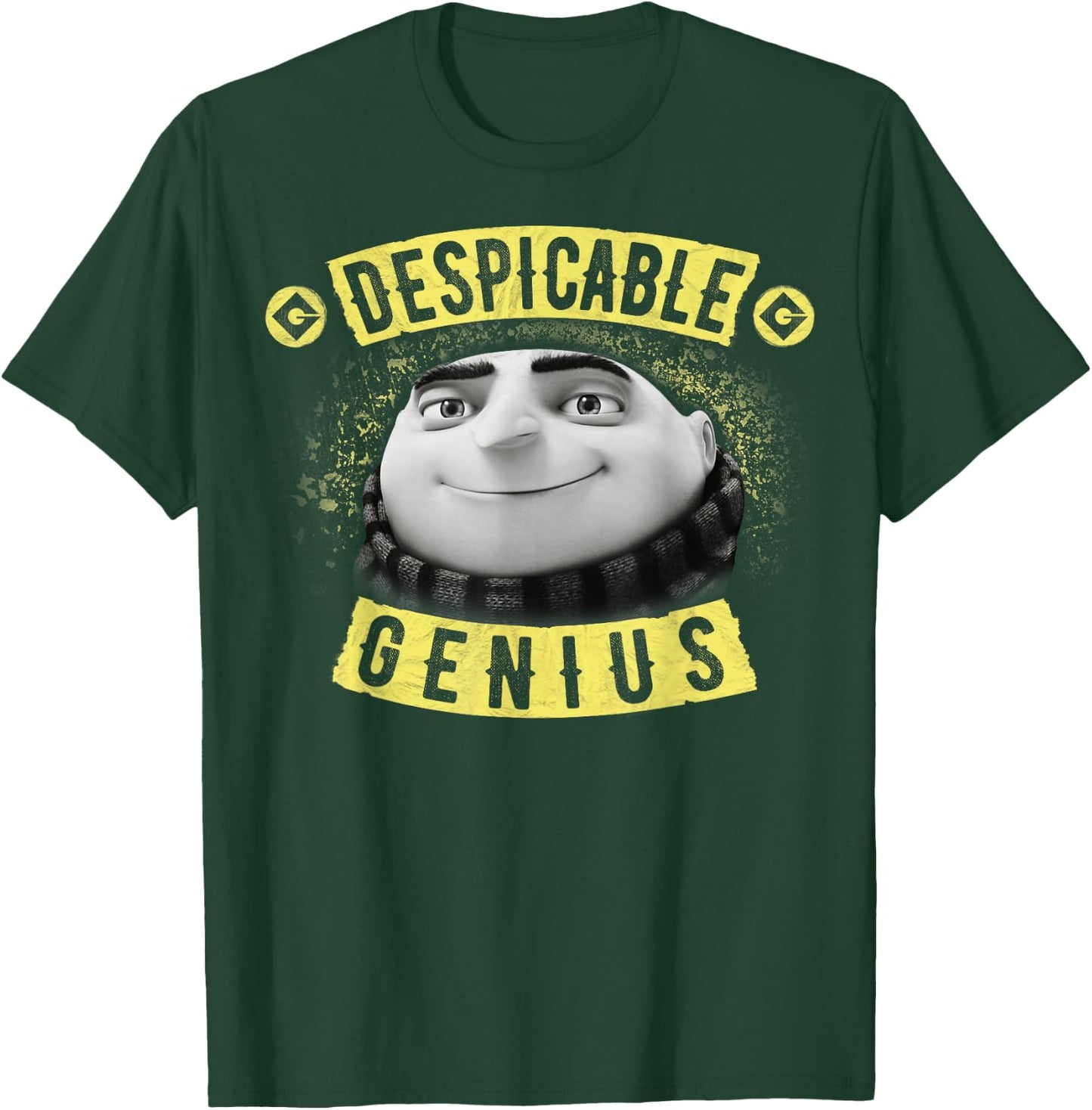 Despicable Me Minions Gru Is A Genius Graphic T-Shirt - T-Shirt | Forest
