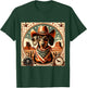 Funny Sheriff Dog Shirt Dachshund Dog Mom Dad Wild West Women Kids T-Shirt - T-Shirt | Forest