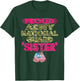 Proud Army National Guard Sister Pride US Military Sibling T-Shirt - T-Shirt | Forest