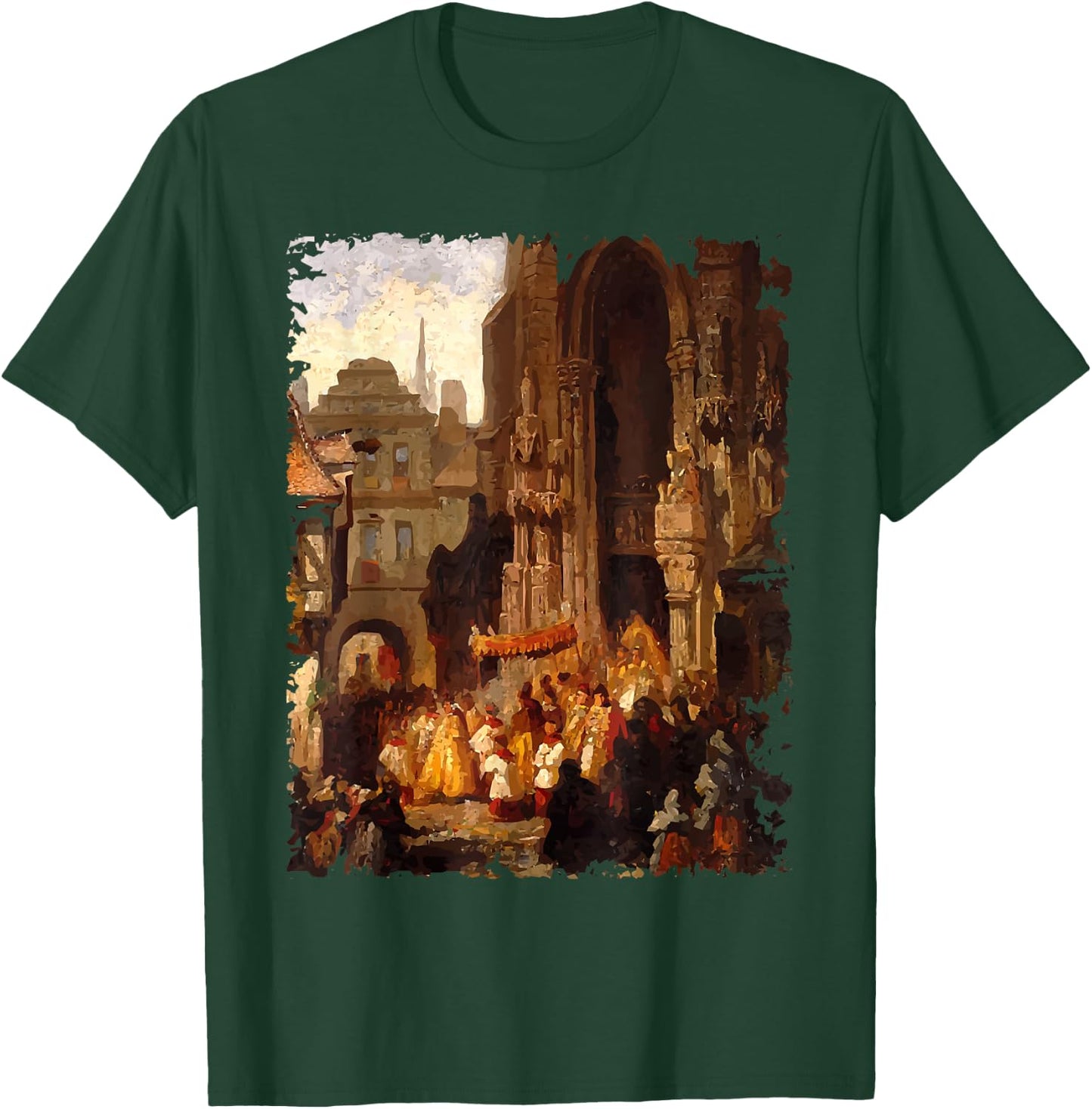 Corpus Christi Procession Catholic Feasts Gifts for Priests T-Shirt - T-Shirt | Forest