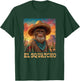 El Squatcho Poncho Western Bigfoot Funny Sasquatch T-Shirt - T-Shirt | Forest