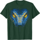 Snake Animal Motif Blue Eyes Artwork Snake T-Shirt - T-Shirt | Forest