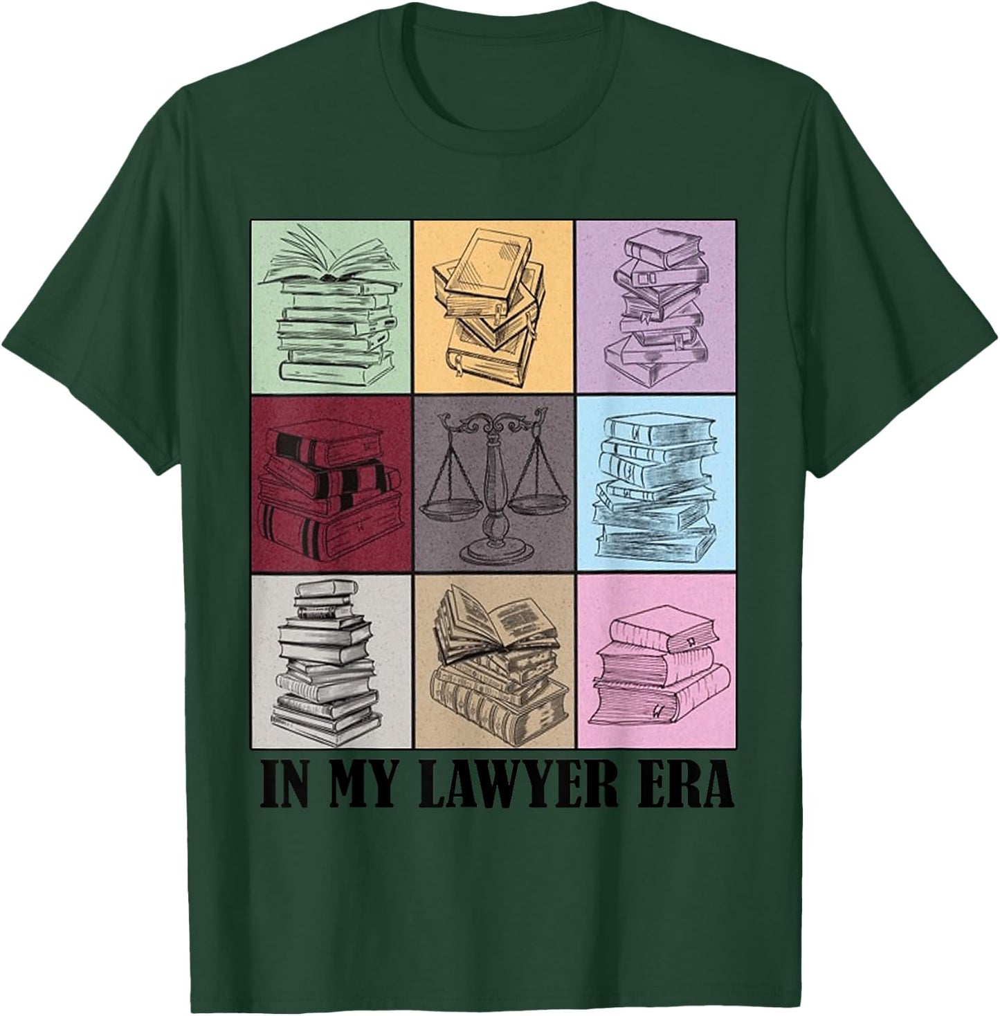 funny Lawyer Quote In My Lawyer Era Cool Lawyers T-Shirt - T-Shirt | Forest