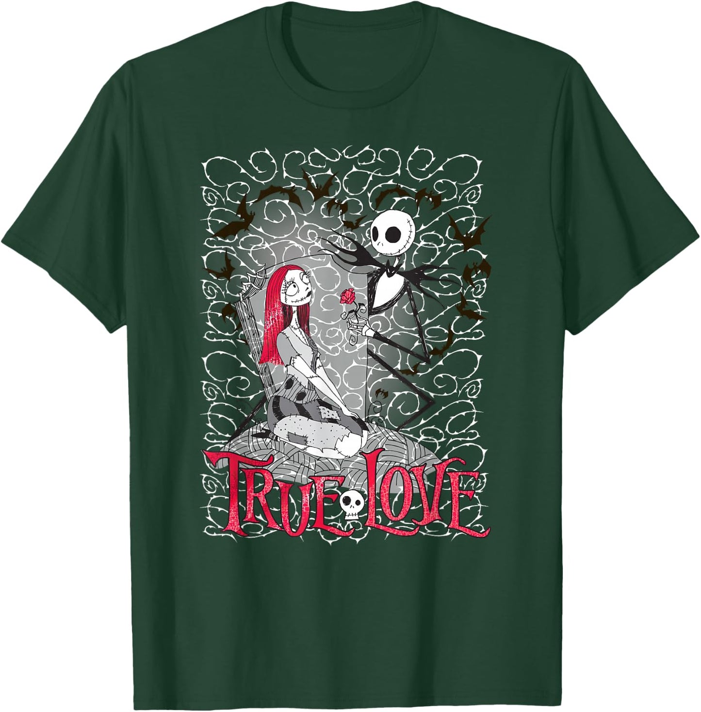 Disney - Nightmare Before Christmas True Love T-Shirt - T-Shirt | Forest
