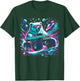 Cool Bear Driving Monster Truck in Cosmic Space T-Shirt - T-Shirt | Forest
