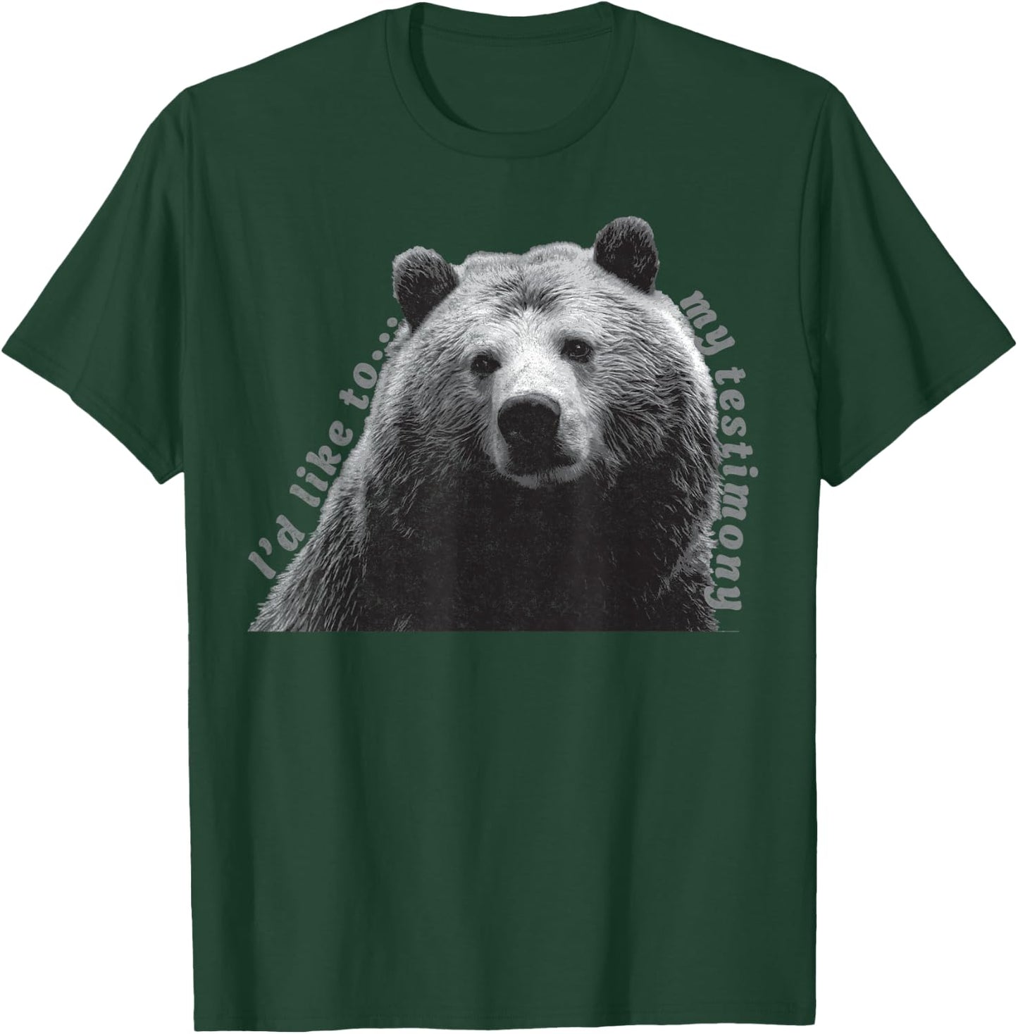LDS Missionary Gift Mormon T Shirt Bear my Testimony T-Shirt - T-Shirt | Forest