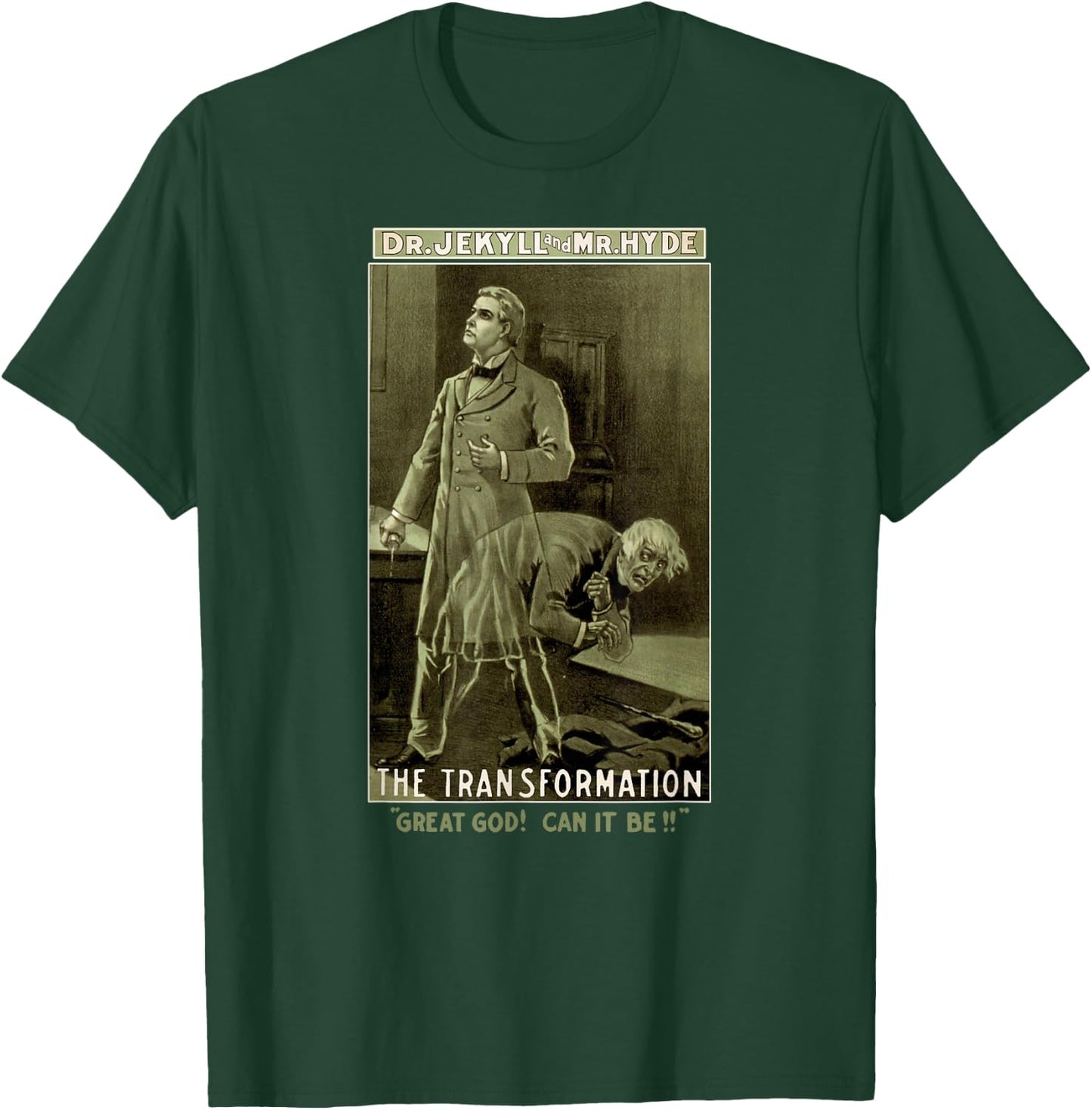 Dr Jekyll Mr Hyde Art-Strange Case of Dr Jekyll and Mr Hyde T-Shirt - T-Shirt | Forest