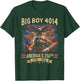 Big Boy 4014 Train 4th of July Retro US Flag Vintage Apparel T-Shirt - T-Shirt | Forest