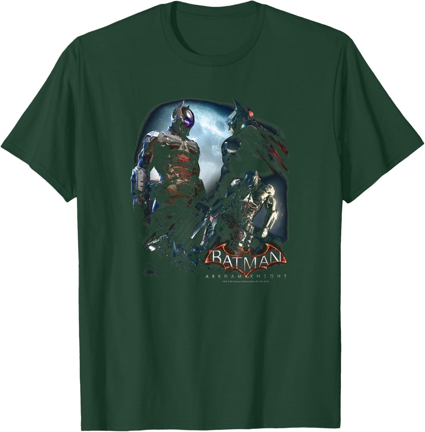 Batman: Arkham Knight Face Off T-Shirt - T-Shirt | Forest
