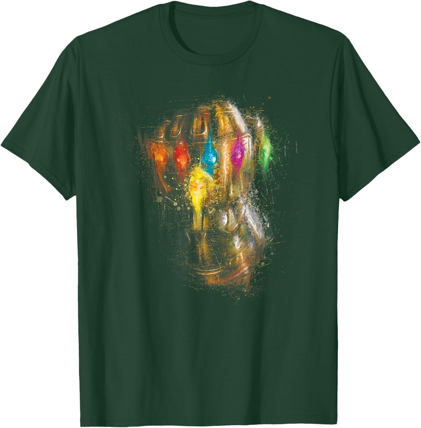 Marvel Avengers: Endgame Thanos Infinity Gauntlet T-Shirt - T-Shirt | Forest