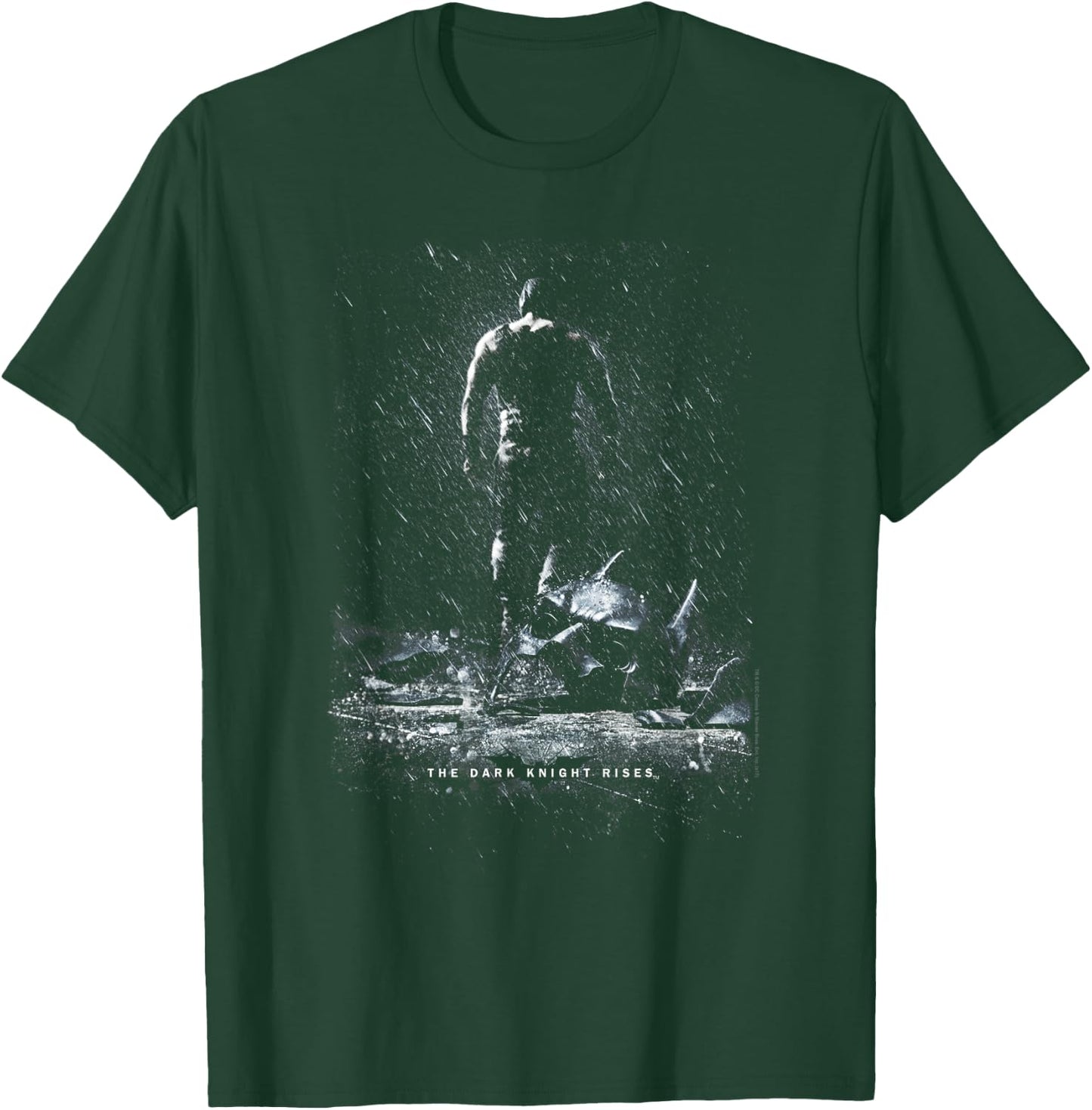 Batman Dark Knight Rises Bane Rain Poster Small T-Shirt - T-Shirt | Forest