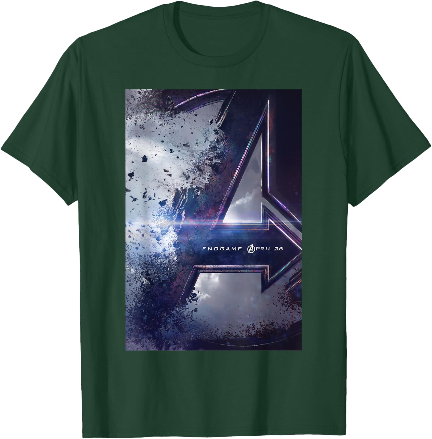 Marvel Avengers Endgame Movie Poster Graphic T-Shirt - T-Shirt | Forest