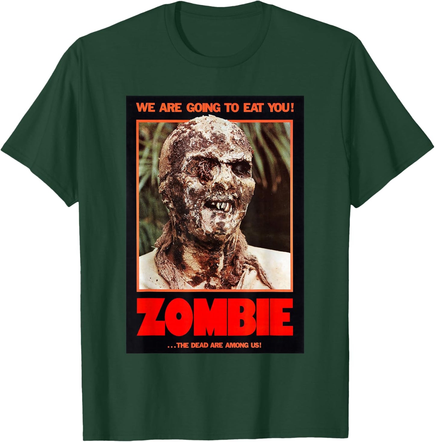 Zombie Funny B Horror Movie Poster T-Shirt - T-Shirt | Forest
