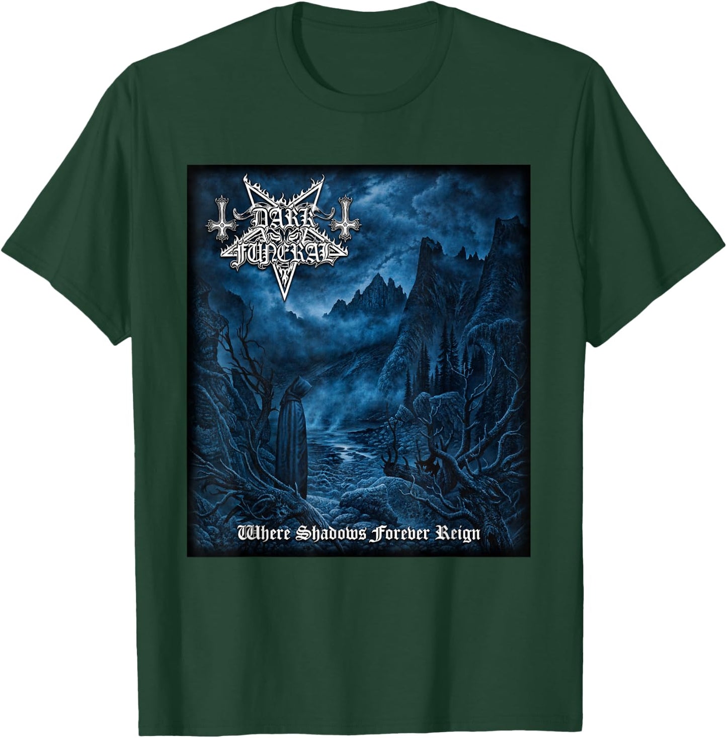 Dark Funeral - Where Shadows Forever Reign - Official Merch T-Shirt - T-Shirt | Forest