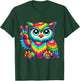 Tie-Dye Owl Peace Sign hippie T-Shirt - T-Shirt | Forest