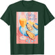 Retro Oysters and Champagne Party Shirt for Seafood Lovers T-Shirt - T-Shirt | Forest