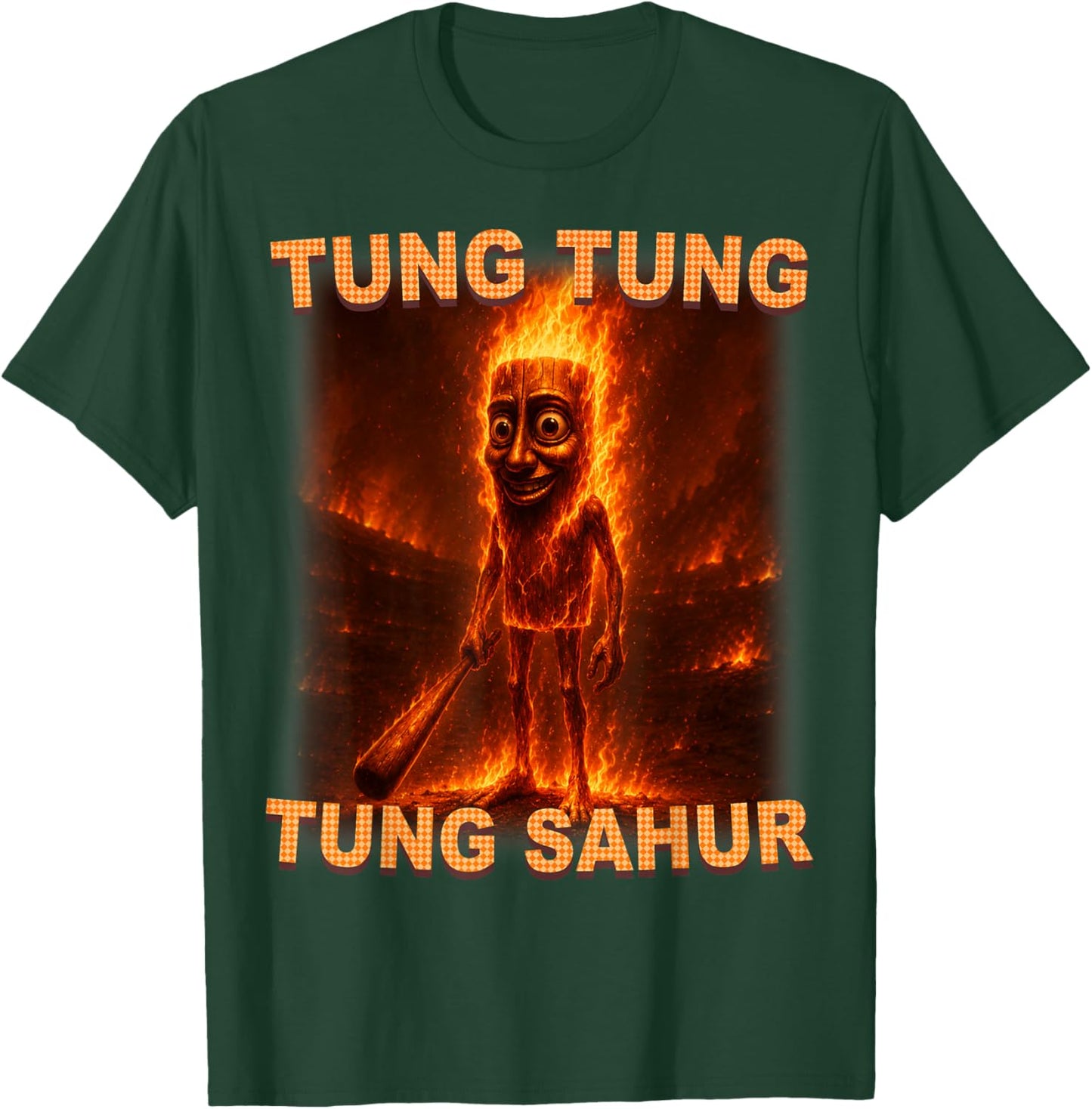 Tung Tung Tung Sahur is Calling Funny Italian T-Shirt - T-Shirt | Forest