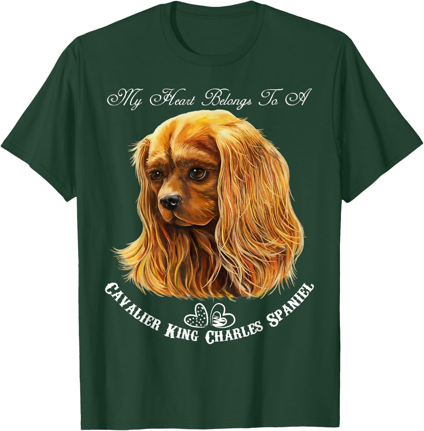 Cavalier King Charles Spaniel Ruby T-Shirt - T-Shirt | Forest