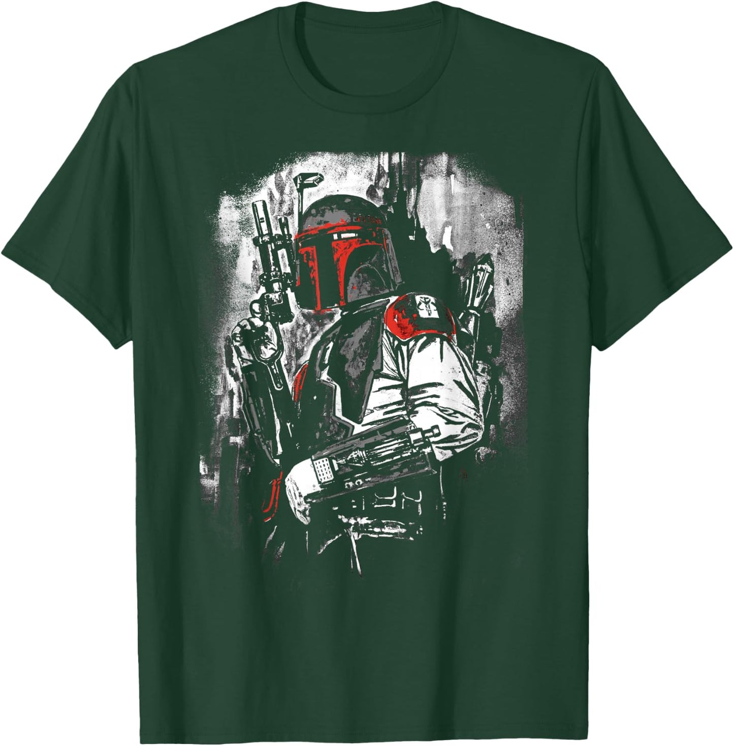 Star Wars Boba Fett Stare Down Graphic T-Shirt - T-Shirt | Forest