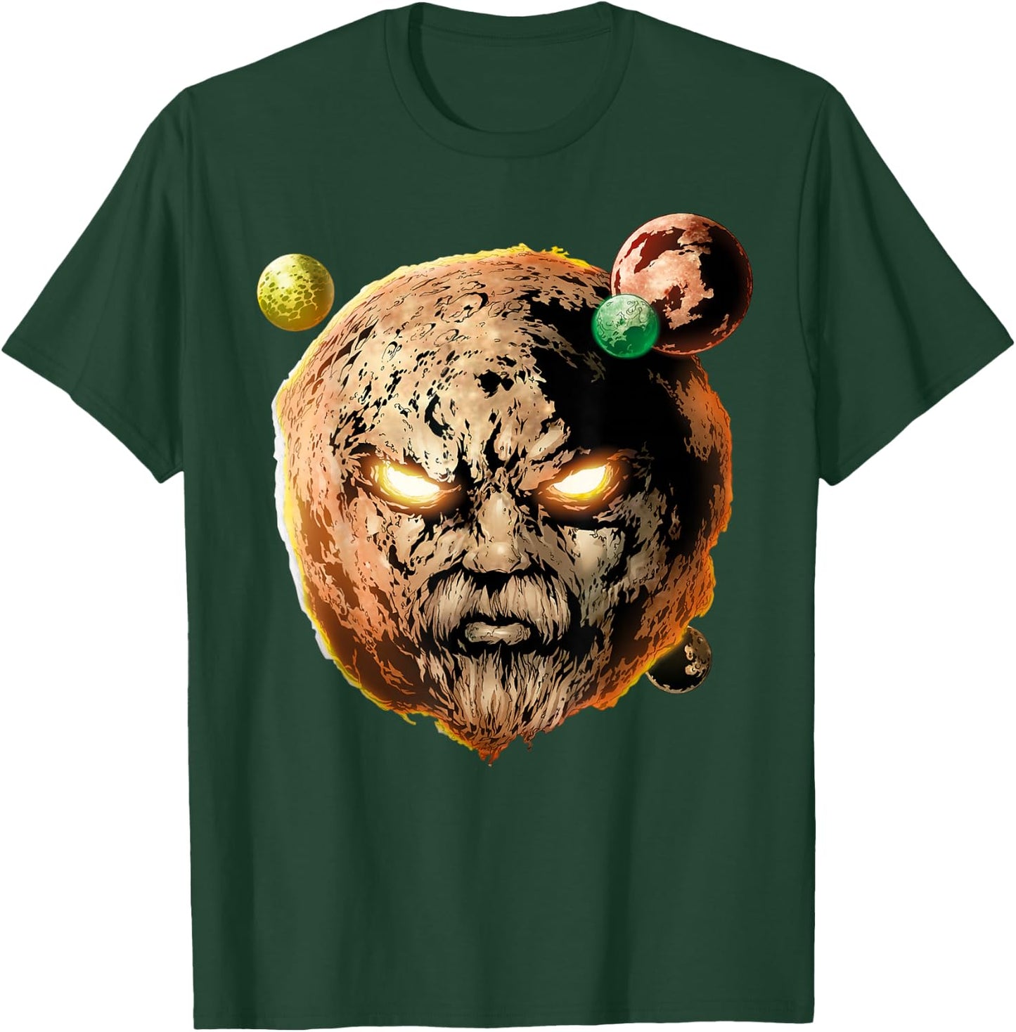 Marvel Ego The Living Planet In Orbit Graphic T-Shirt - T-Shirt | Forest