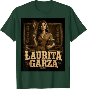 Funny Laurita Garza Vintage Western Teacher Scene Fun T-Shirt - T-Shirt | Forest