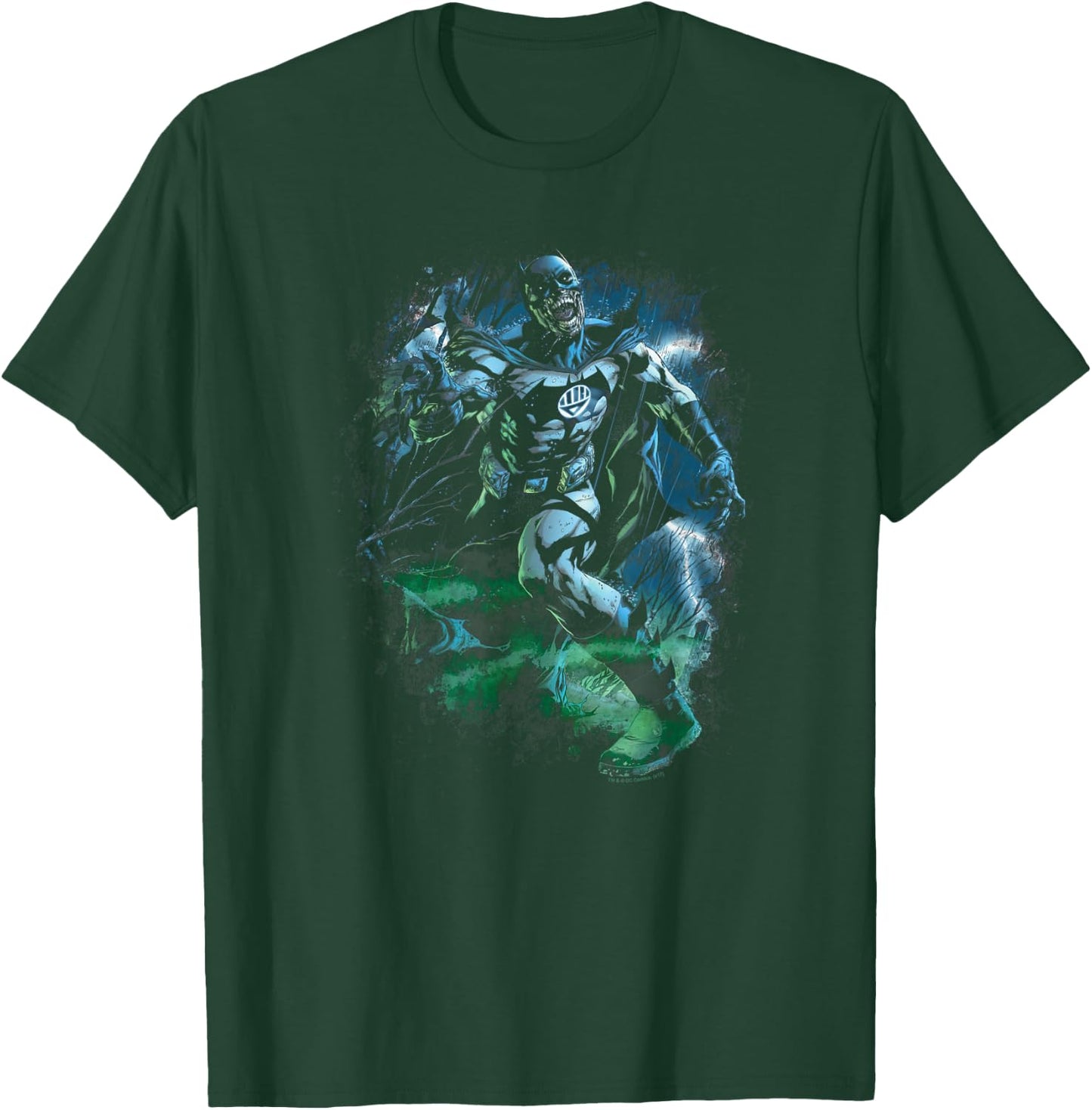 Green Lantern Black Lantern Batman T-Shirt - T-Shirt | Forest