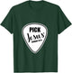 Pick Jesus Shirt Funny Christian Music Guitar Pick T-Shirt - T-Shirt | Forest