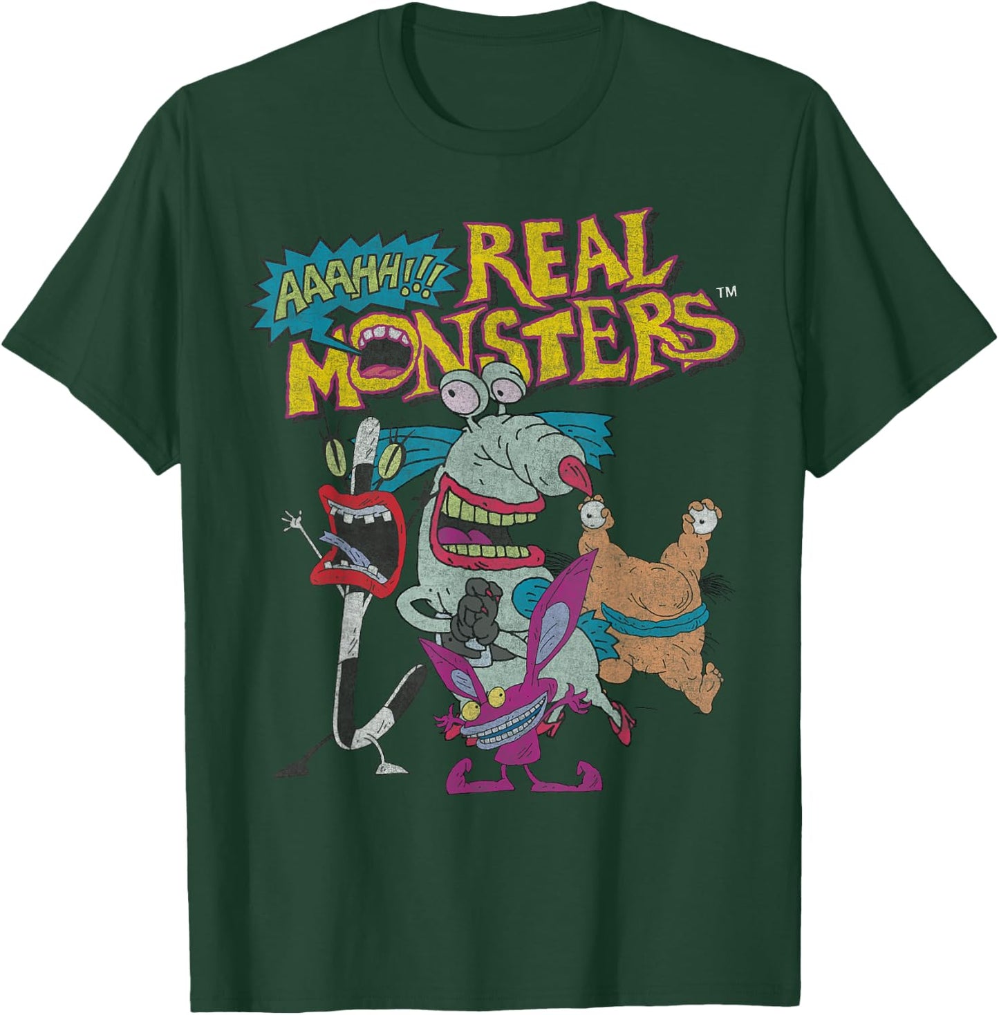 Nickelodeon Aaahh Real Monsters Character T-Shirt - T-Shirt | Forest