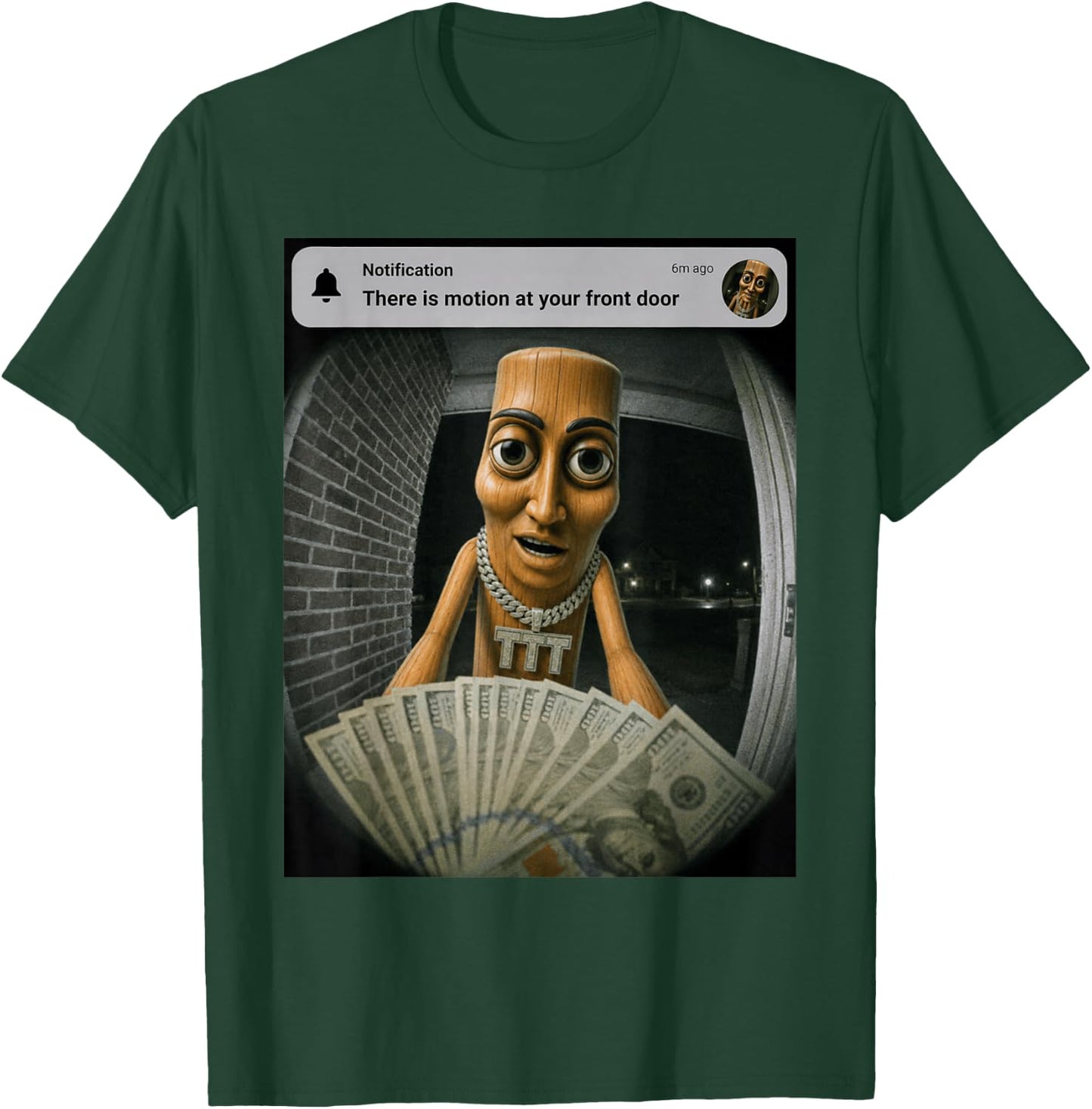 Triple T Motion Detected T-Shirt - T-Shirt | Forest