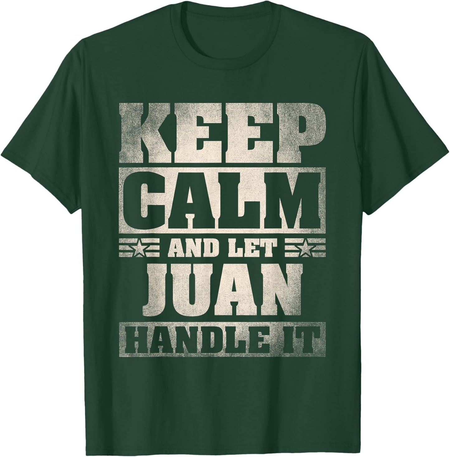 Juan Name Shirt Personalized Juan First Name T-Shirt - T-Shirt | Forest