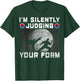 Im Silently Judging Your Form Tang Soo Do T-Shirt - T-Shirt | Forest
