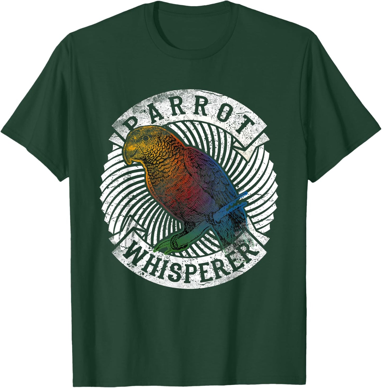 Parrot Whisperer Shirt Birds Lover Gift Colorful Parrots T-Shirt - T-Shirt | Forest