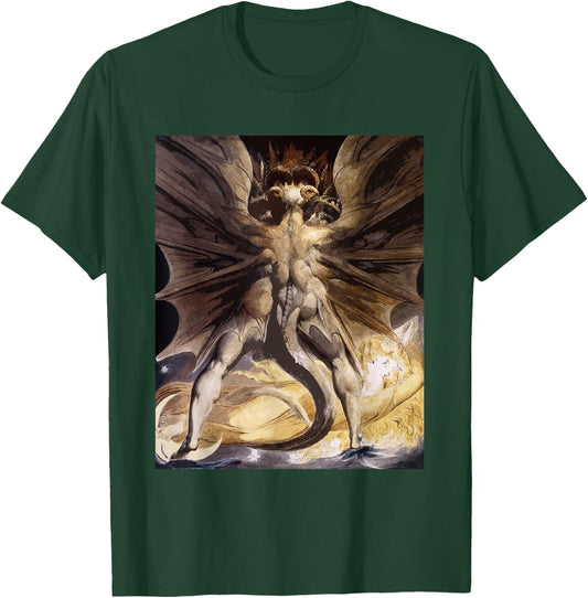 The Great Red Dragon by William Blake T-Shirt - T-Shirt | Forest