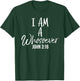 John 3:16 Quote Christian Salvation Saying I Am a Whosoever T-Shirt - T-Shirt | Forest