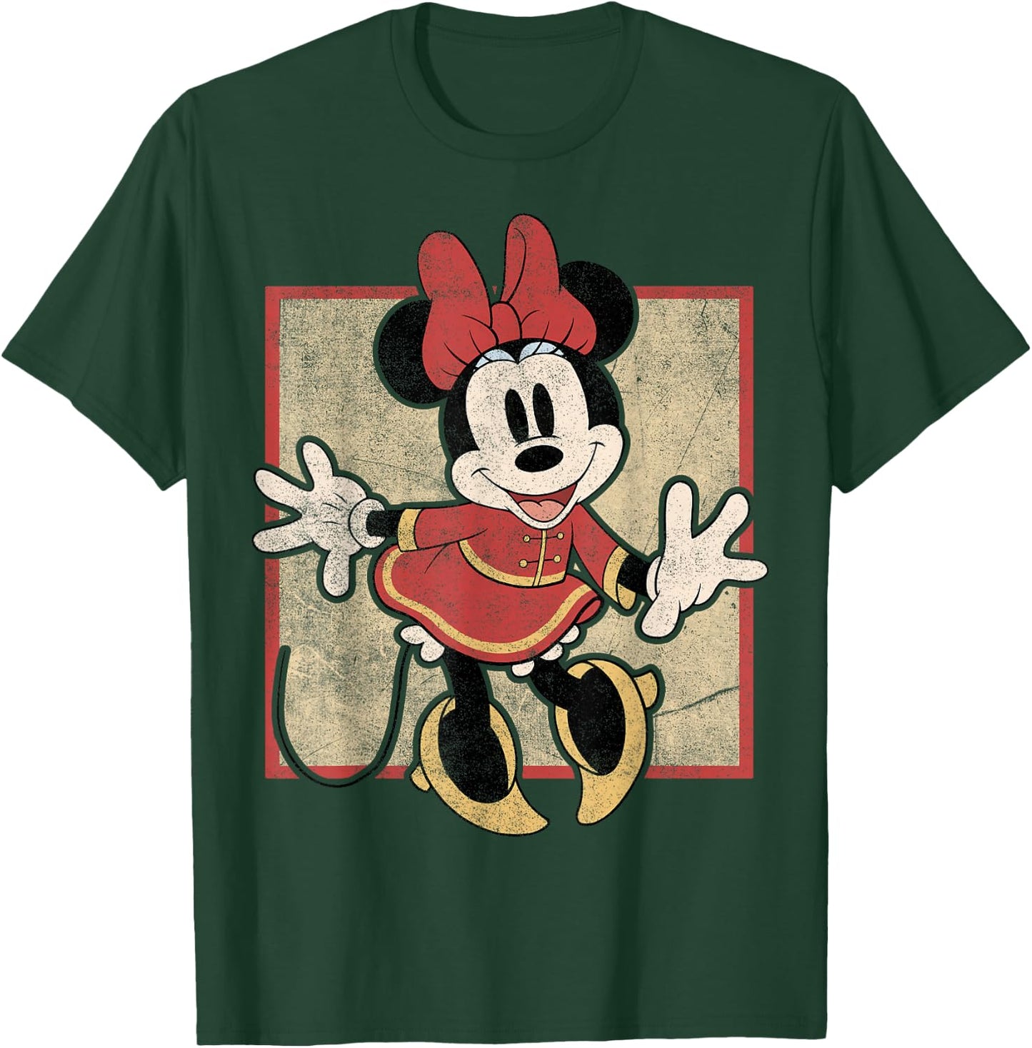 Disney Mickey and Friends Lunar New Year Minnie Vintage T-Shirt - T-Shirt | Forest