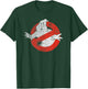 Ghostbusters Distressed No Ghost Logo Retro Movie T-Shirt - T-Shirt | Forest