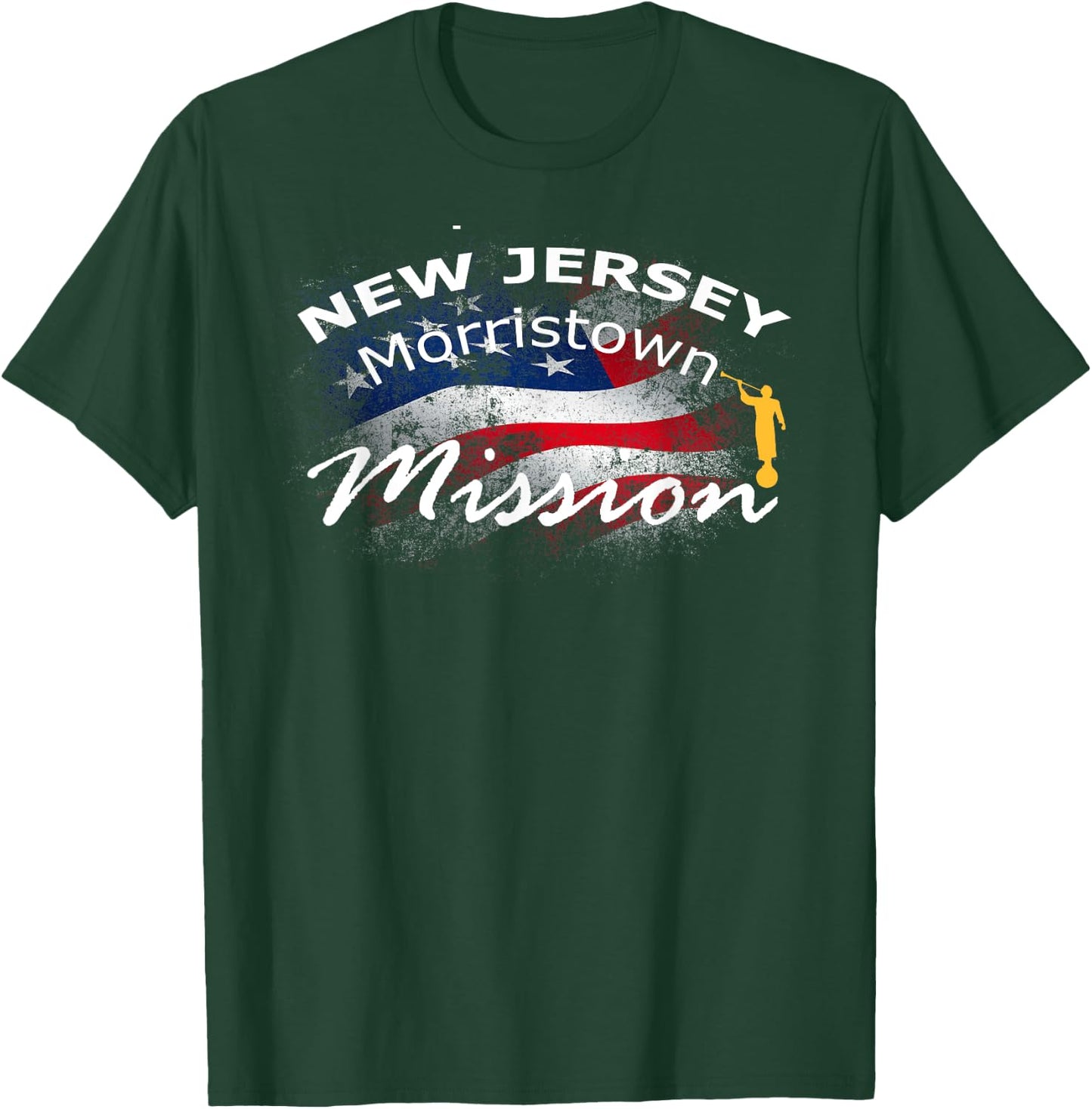New Jersey Morristown Mormon LDS Mission Missionary Gift T-Shirt - T-Shirt | Forest